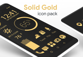 Solid Gold - Icon Pack (Pro Version) screenshot 4