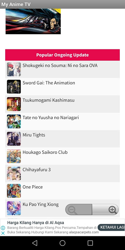 AnimeTV : Anime Channel Sub for Android - Download | Cafe Bazaar