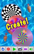 Hypnotic Rotators: Create Spinning Illusions screenshot 0