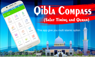 Qibla Compass (Salad Timings and Quran) screenshot 4