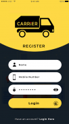 Carrier Partner - Goods Transport Service screenshot 7