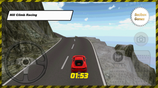 Kırmızı Araba Sürme Oyunu screenshot 3