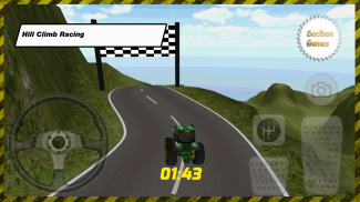 รถแทรกเตอร์ Hill Climb เกม 3D screenshot 2
