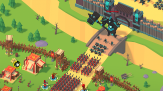 Idle Siege: War Tycoon Game screenshot 2