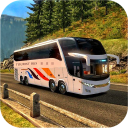 Euro Coach Bus Driving simulator penggerak offroad