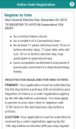 CT Voter Registration screenshot 4