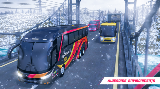 Highway Bus Racing- Traffic Bus Racer screenshot 4