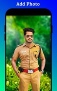 Men police suit photo editor screenshot 7