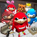 Ugandan Simulator. Knuckles 3D Icon