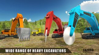 Heavy Excavator Rock Mining screenshot 0