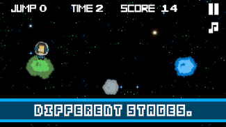 Pixel Jump Meteor screenshot 3