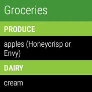 Our Groceries Shopping List screenshot 0