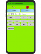 Easy Cricket Scoring screenshot 1