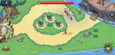 Summoner Defense: Merge Kingdom - Tower Rush screenshot 4