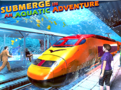 Bullet Train Simulator Underwater Game screenshot 4