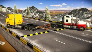 Chained Trucks against Ramp screenshot 3