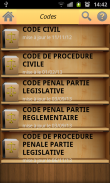 Code Civil et Pénal screenshot 1