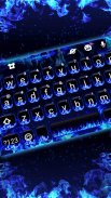 Teclado Blue Flames screenshot 3