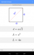 Geometry Formulas screenshot 0