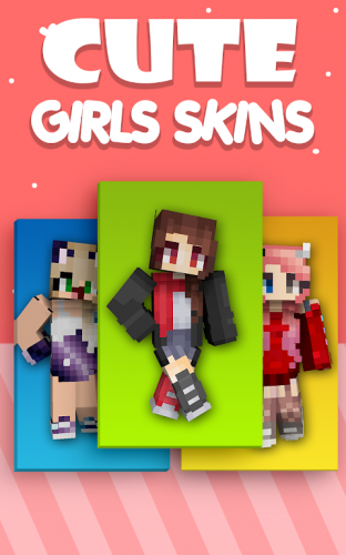 Cute Girls Skins For Minecraft Pe 1 Telecharger Apk Android Aptoide