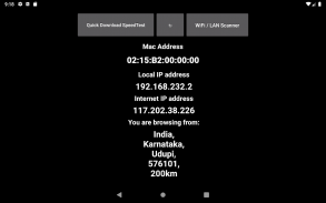 my IP : IP address, VPN Status, Network Scanner screenshot 5