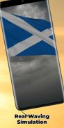 Scotland Flag Live Wallpaper screenshot 6