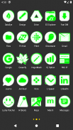 Inverted White and Green Icon Pack screenshot 23