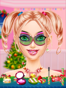 Christmas Salon : Makeup Me Game screenshot 2