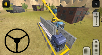 Construction Truck 3D: Prefab Transport screenshot 2