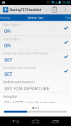 Boeing 737 Checklist screenshot 3