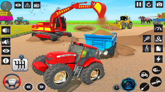 Farming Games: Tractor Driving screenshot 0