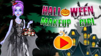 Halloween machiaj Salon joc screenshot 2