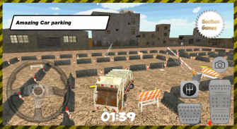 3 डी शहर कचरा पार्किंग screenshot 6