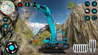 operador de grúa máquinas de minería de roca juego screenshot 3
