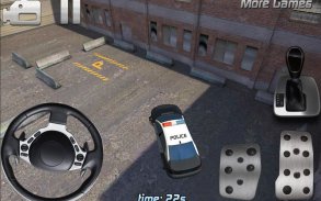 police car parking 3D HD screenshot 7