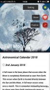 Astronomy Calendar For 2018 screenshot 5