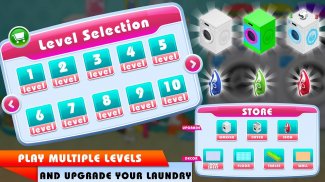My Laundry Shop Manager: Dirty Clothes Washing screenshot 1