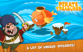 Pirate Treasures - Gems Puzzle screenshot 1