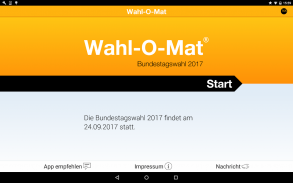 Wahl-O-Mat screenshot 0