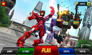 Monster Robot Hero City Battle screenshot 0