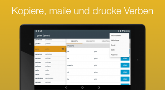 Deutsch Verben screenshot 7