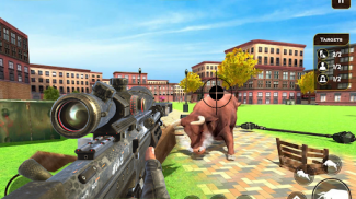 Angry Bull Fight Shooting Game screenshot 1
