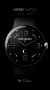 Analog Minimal Moon Watch Face screenshot 0