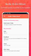 Add Audio to Video : Audio Video Mixer Mp3 Cutter screenshot 1