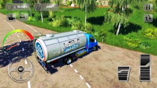 Milk Van Cow Milk Delivery Sim screenshot 4