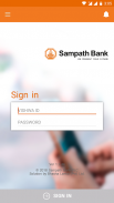 Sampath Bank Mobile App screenshot 0