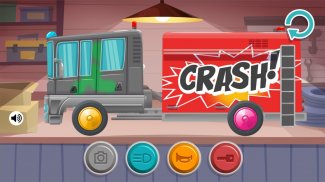 Car Maker for Kids: designing truck, bus, vehicles screenshot 3