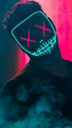 Led Purge Mask Wallpaper HD screenshot 4