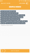 Memo - Simple, Quick, Convenience ( simple memo ) screenshot 3