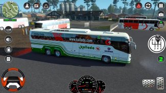 Euro Coach Bus Driver Games 3D screenshot 2